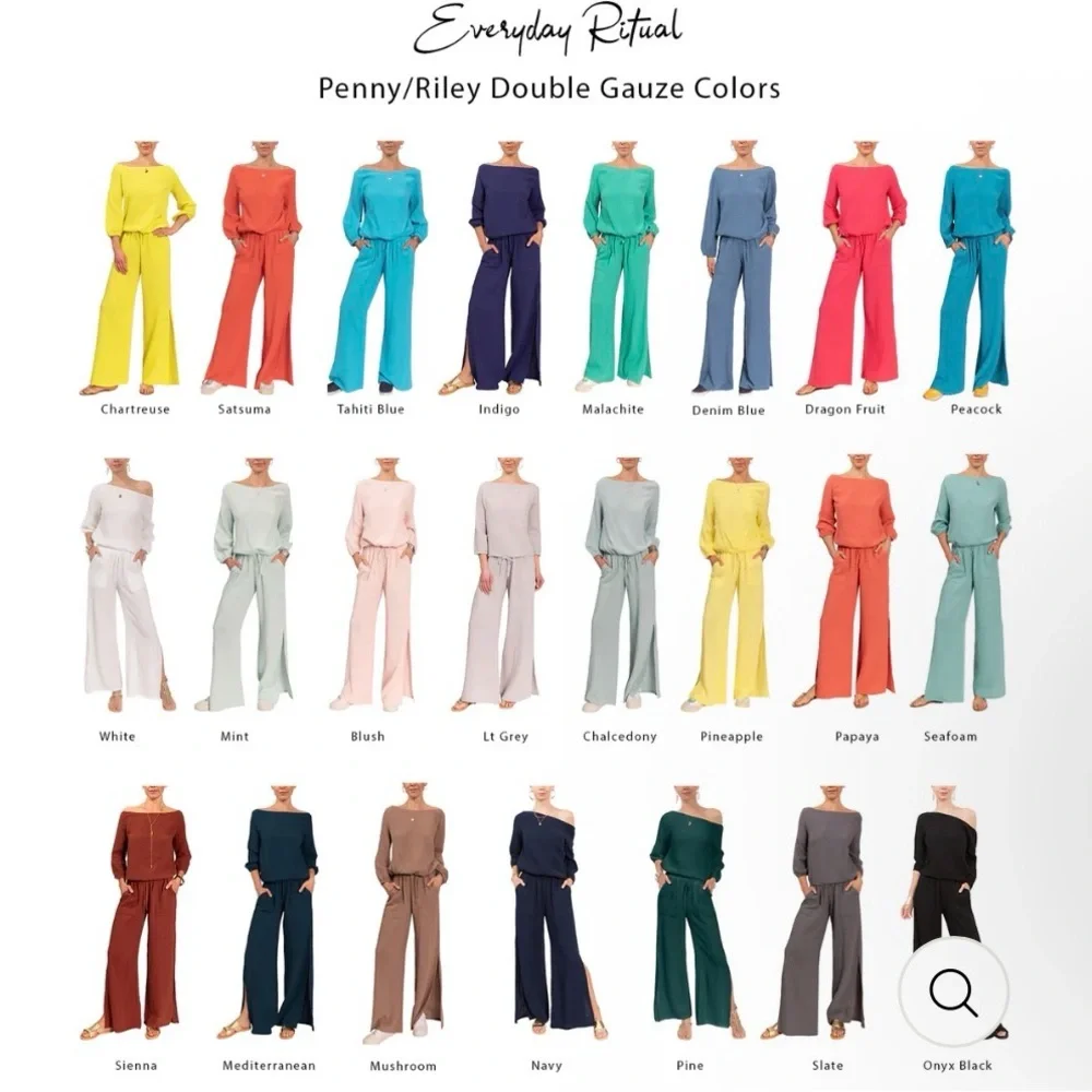 Everyday Ritual Riley Pant (matching set) - Picture 10 of 10